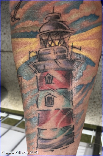Tattoo Leuchtturm