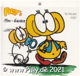 Pilly Mini Galerie Kalender 1987