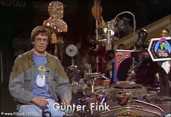 Gnter Fink 1984 in der Aktuellen Schaubude