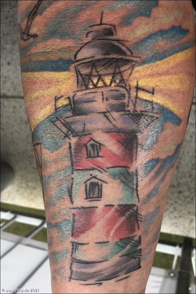 Tattoo Leuchtturm